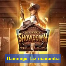 flamengo faz macumba